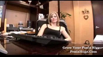 Preview 1 of Jeri Ryan Pussy - Creamed in the office