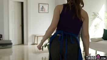 Preview 1 of Sirina Barak - Married latina maid cheats with wealthy homeowner with husband right there