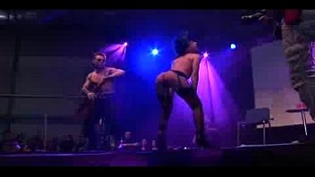 Preview 3 of Indian Young Gils Sex - Strippers on stage bdsm action