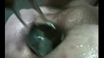 Preview 4 of Wc Popping - beer bottle gaping asshole