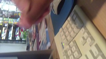Preview 2 of Insite Camera - dick wanking in internet cafe.MP4