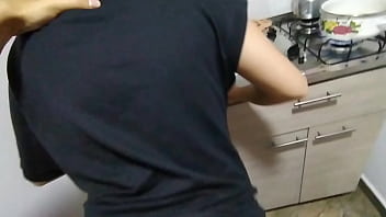 Preview 2 of Anal Anal Plug - My sister-in-law seduces me with her short dress while my wife is out of home. I couldn&#039_t help but fuck her and cum in her pussy