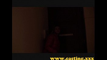 Preview 1 of Blonde Cat Girl - Casting - Athletic babe cums for real