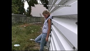 Preview 1 of Brutaly Sex Japanese - blonde teen nude in public
