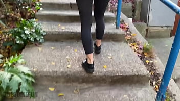 Preview 1 of Rmontic Sex Video - Public Tits flashing ended with Passionate sex FULL