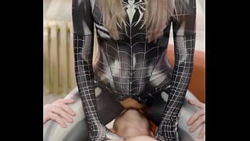 Preview 3 of Tujhe Com - Cosplay girl shakes from orgasm while sitting on his face