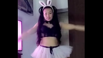 Preview 3 of Bbc Midget Porn - PLAY BOY BUNNY,  SHOWS HER WET PUSSY FOR YOU!