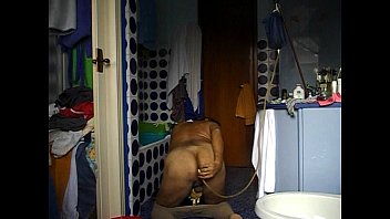 Preview 2 of Sani Lyon India - DSCN3376.AVI enema in my blue bathroom (3th part)and ass masturbation