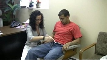 Preview 1 of Beautifull Girl Xxxbf - Lady boss performs masturbation to an employee