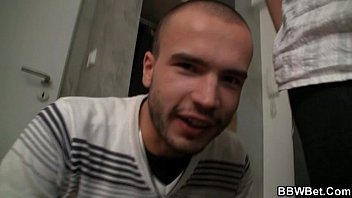 Preview 2 of Big Boob Finger For Cum - Horny guy picks up fat hottie