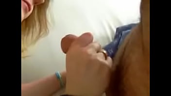 Preview 4 of Ed Powers Lexi - Blonde gf jacks dildo on cam