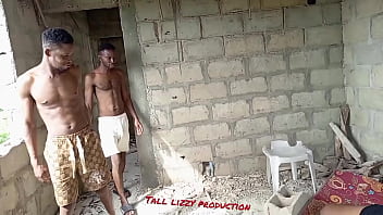 Preview 2 of Filpinne - Two guys fuck a homeless girl living in an incompleted building