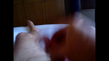 Preview 3 of Allica In Bus - the art of cumming with a soft cock