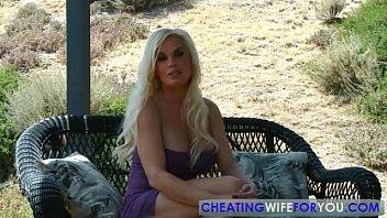 Preview 1 of Luchshe Molodezhnye Komedii - Sexy MILF Diamond Foxx Fucked in the Backyard