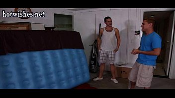 Preview 1 of Incest Anna - Sexy tatoo gay tasting a cock and penetrating