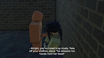 Preview 3 of Momrap Sex - Madeline and her master (Roblox dungeon)