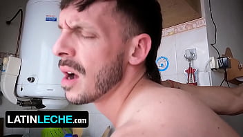 Preview 4 of Beeg Melayu Tudung Ganas - Latino Jock Fucks His First Guy! - LatinLeche