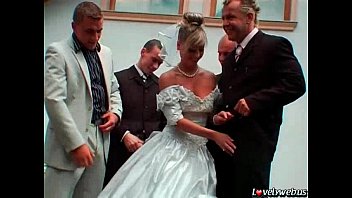 Preview 1 of Aluoyra Jenson Hd - You may now gangbang the bride