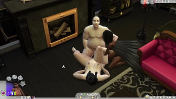 Preview 3 of Xnxx Hijab Girl - futas sex double anal penetration sims 4