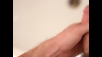 Preview 1 of Son Caught Wanking Japanese Mom - Cum in Sink