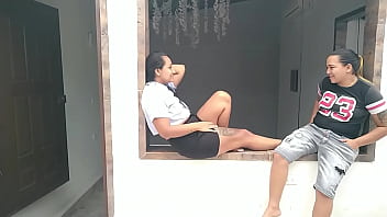 Preview 2 of Youthful Gf Mom - invito a mi amante a distraernos,  as&iacute_ que la llevo al motel para darnos placer en los co&ntilde_os