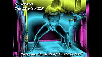 Preview 1 of Italia Milf Morena - MarieRocks 50 Plus MILF - Masturbation Queen