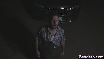Preview 1 of Shohar Ke Dil - Joel Someone shocked that he is inside a ship naked and there is a beautiful trans lady Ariel Demure that is from out of space. Ariel touch Joels dick
