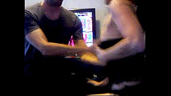 Preview 2 of 7cutie - Young girl sucks her boyfriend&#039_s cock on webcam