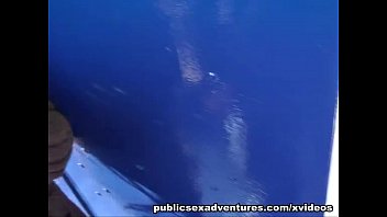 Preview 2 of Sapnasix - Amateur public porn on a ferry