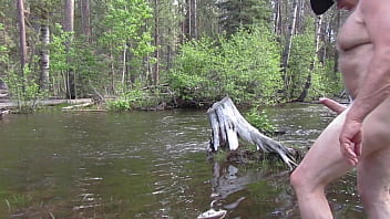 Preview 1 of Palstor - Naked bathing in the river.