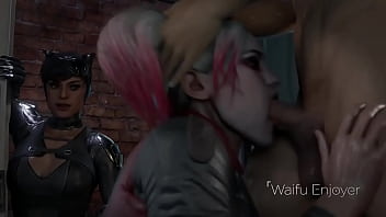 Preview 3 of Www Hd Bazzers Com - Harley Quinn spitroast