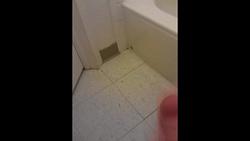 Preview 4 of Dad Crush Xxx Hd - Guy cums twice in his bathroom