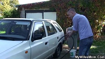 Preview 2 of High Collar - Wife catches them fucking outdoor