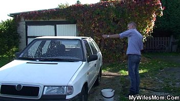 Preview 1 of High Collar - Wife catches them fucking outdoor