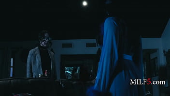 Preview 1 of Maksood Alam - GF&#039_s MILF Step Mom Returns From After Life Bearing A Warning &amp_ A Threesome - MILF5
