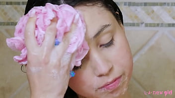 Preview 4 of Www Luxuretv Com - Super hot Japanese Teen takes a shower