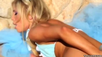 Preview 2 of Karate Egypt Sex - Erick Fucks Tasha Reighn With A Tail Butt Plug Stuck In Her Ass!