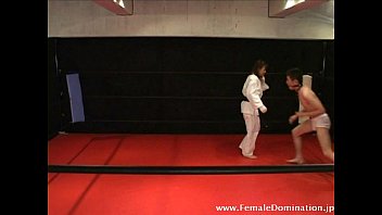 Preview 3 of Homemade Odessa Tx - Mistress made her slave weaker as she him in a match
