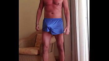 Preview 1 of Fiji Porn Com - Pervy PapiFachero always takes his Ranger Silkies (with the liner cut out) on vacation,  he just loves the freedom and sil ...