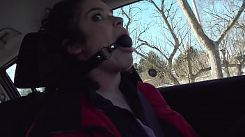 Preview 4 of Zoofun Sex - Driving around while ball gagged