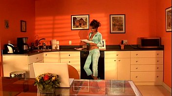 Preview 2 of Red Bra Red Heels Cum - Metro - Mamcitas 01 - scene 1 - extract 2