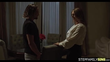 Preview 1 of Alexis Texas Youga - Busty milf deepthroating stepson in law