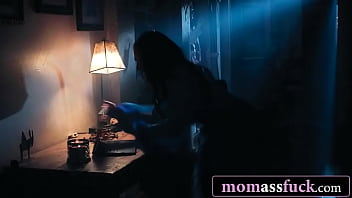 Preview 1 of Pron Movoe In - Glamorous Rich MILF Enjoys Anal Sex With The Grim Reaper Himself