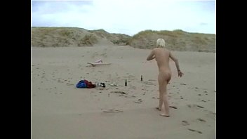 Preview 3 of Aspen Anal Creampie - Crazy blonde teen babes freezing cold public skinny dipping