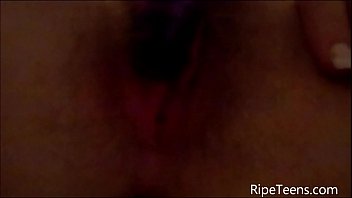 Preview 2 of Teen Sxxy Loive - Sexy blonde teen with hairy pussy masturbates with her toy