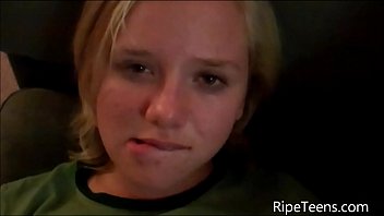 Preview 4 of Teen Sxxy Loive - Sexy blonde teen with hairy pussy masturbates with her toy