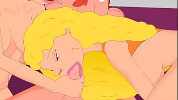 Preview 2 of Beautiful Magrabi Girl - ELIZA AND DEBBIE THORNBERRY SHARE A COCK