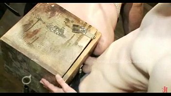 Preview 2 of Katy Perry Fake Video - Gay young man bound then fucked in gay total group sex by sexy hunks