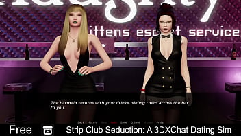 Preview 2 of Anita Balli - Strip Club Seduction: A 3DXChat Dating Sim