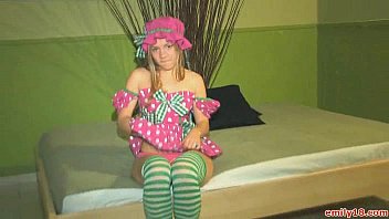 Preview 3 of Lesbian Oil Thai - emily 18 in a cute dress